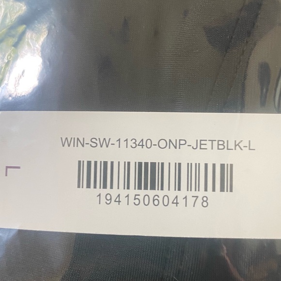 ADORE ME EMERY CONTOUR 🖤JET BLACK 🖤 ONE-PIECE SWIMWEAR SIZE LARGE 🌟NWT🌟 - Picture 7 of 9